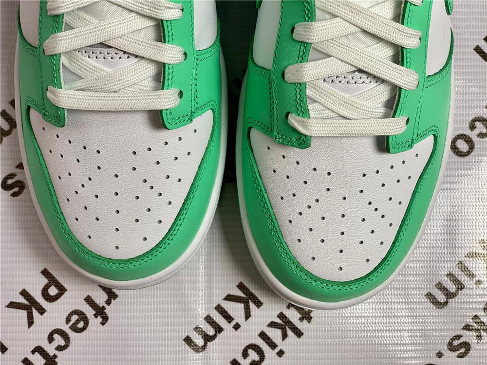 PK GOD nike dunk low Green Glow retail materials ready to ship